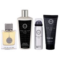 faces club de nuit men 100ml   sg 100ml   deo 50ml   shampoo 100ml  set 4pcs    complete luxury for men