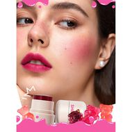 faces sheglam jelly licious hydrating lip   blush tint  cheerio