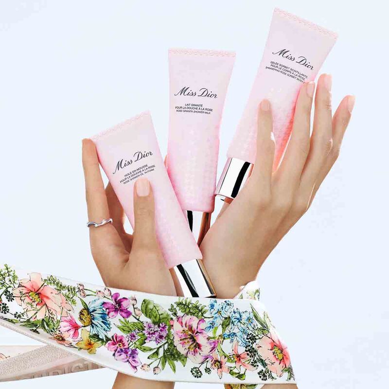 Miss Dior Rose Granita Shower Milk Scrub dior miss dior rose granita shower milk scrub