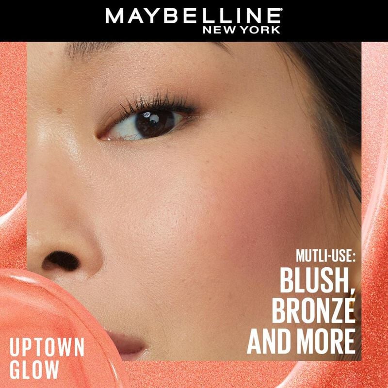 maybelline new york sunkisser liquid glow blush with vitamin e, 02 uptown glow