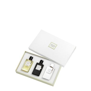 faces طقم فان كليف آند أربلز ٣ قطع كاليفورنيا ريفري   سانتال بلانك   مون لايت باتشولي للجنسين إدو دو برفيوم