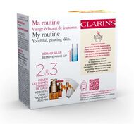 faces clarins collection double s rum 3 pcs serum
