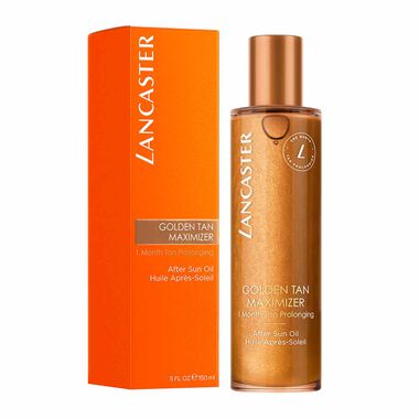 faces golden tan maximizer after sun oil