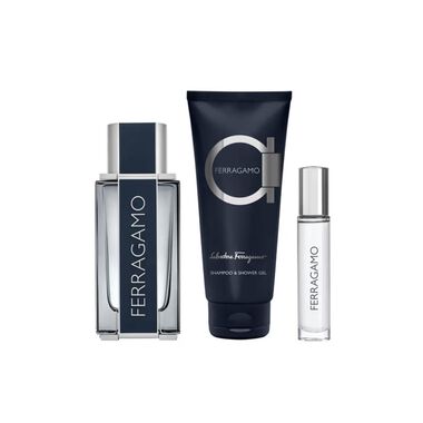 faces set ferragamo leather h edt 100ml   edt 10ml   s g 100ml