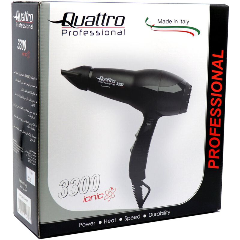 quattro professional hair dryer 3300 ionic