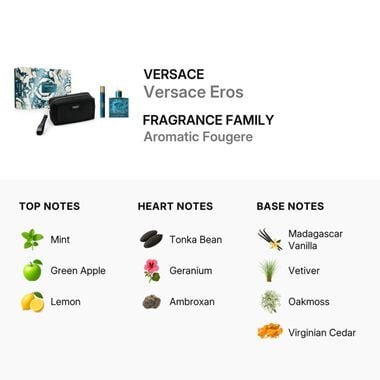faces men s eros edt 100ml travel spray 10ml   gwp