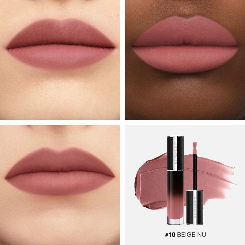 جيفنشي احمر شفاة لو روج انتردي كريم فيلفيت