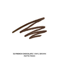 faces drama liqui pencil waterproof eyeliner 02 french chocolate