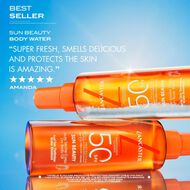 Sun Beauty Fast Tan Optimizer Satin Dry Oil SPF50 faces sun beauty fast tan optimizer satin dry oil spf50