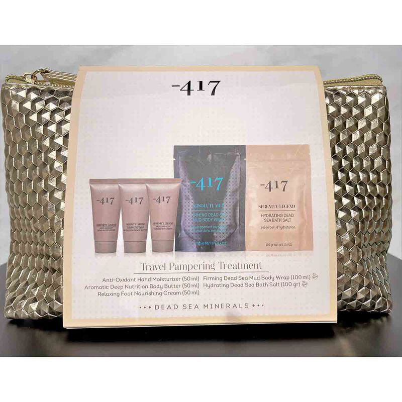 minus 417 travel pampering treatment set