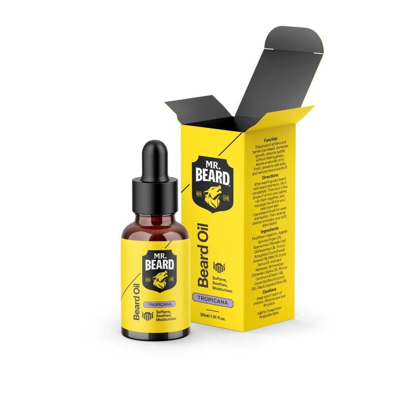 mr beard beard oil tropicana