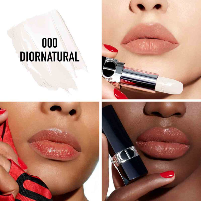 dior rouge dior floral care lip balm  natural couture colour  refillable