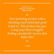 faces trilogy vitamin c ceramide night cream 60ml