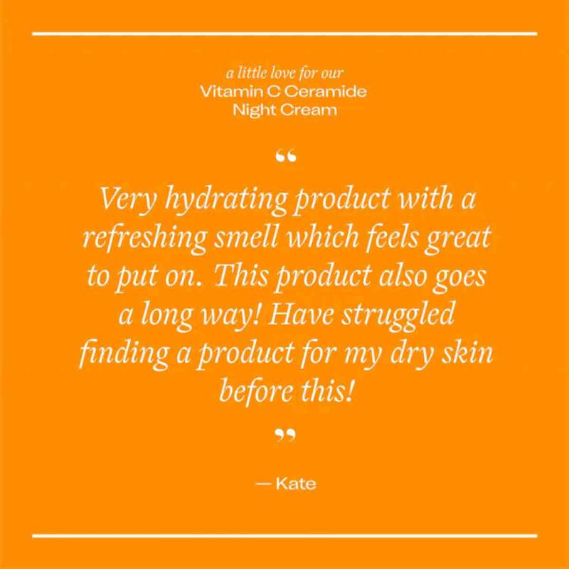 trilogy trilogy vitamin c ceramide night cream (60ml)