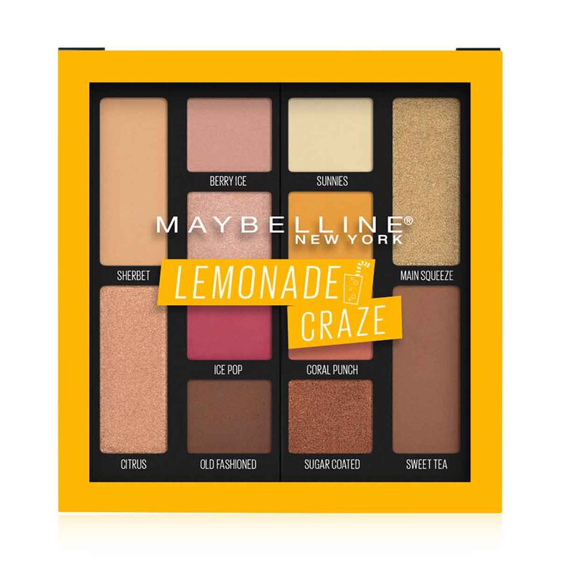 maybelline new york lemonade craze eyeshadow palette