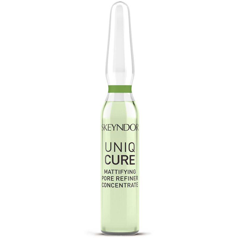 skeyndor uniqcure mattifying pore refiner concentrate 7amp