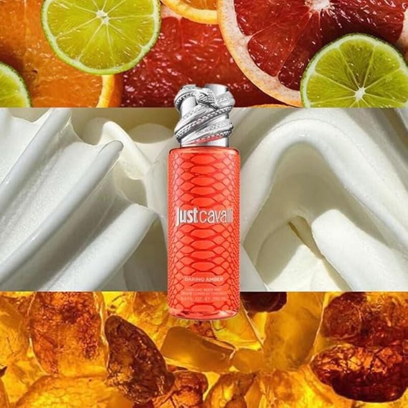 roberto cavalli just/hair&body mist daring amber 250ml