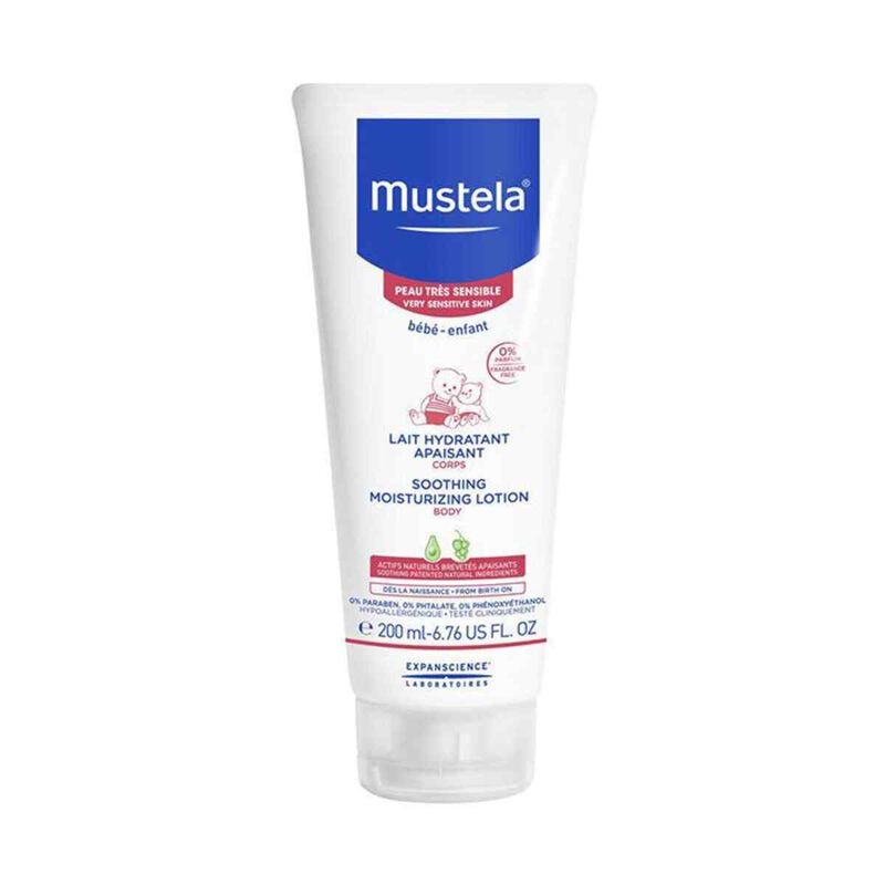 mustela soothing moisturizing lotion 200ml