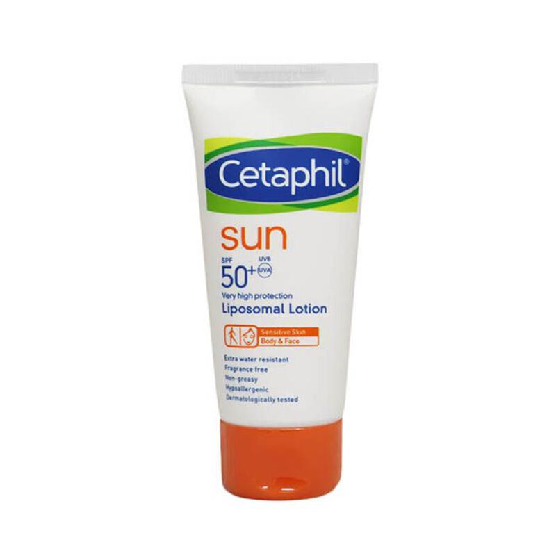 cetaphil حماية من الشمس بعامل حماية 50 لوشن ليبوزومال 50 مل