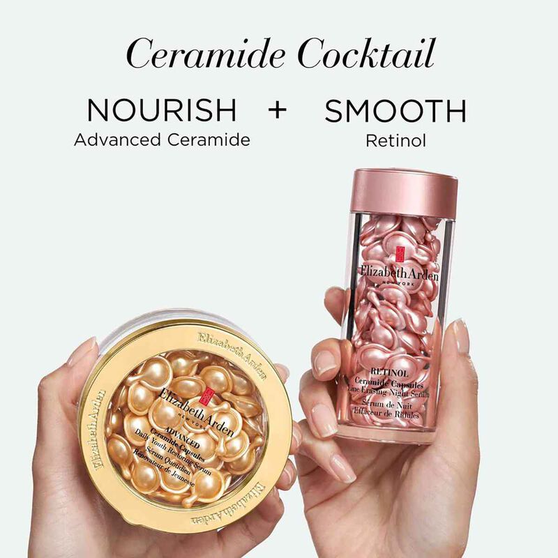 Retinol Ceramide Capsules Line Erasing Night إليزابيث آردن retinol ceramide capsules line erasing night