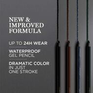 faces drama liqui pencil waterproof eyeliner 02 french chocolate