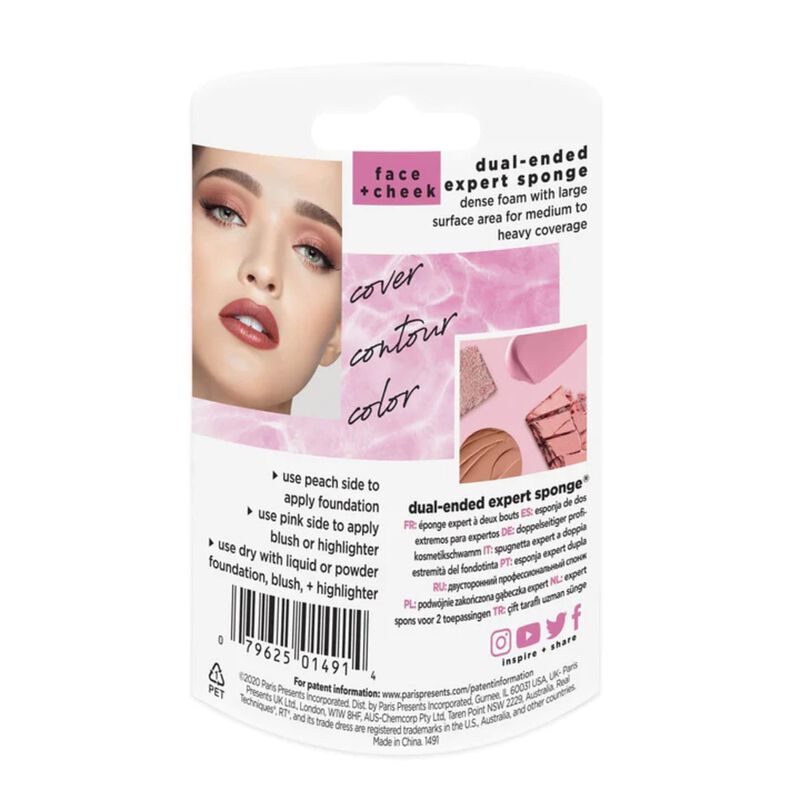 real techniques dualended expert sponge