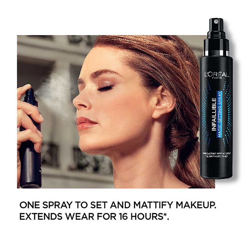 l'oreal paris infallible magic setting spray