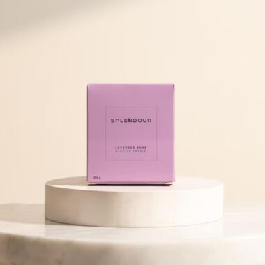 faces lavender scented candle 150g