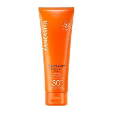 faces sun beauty body milk spf30