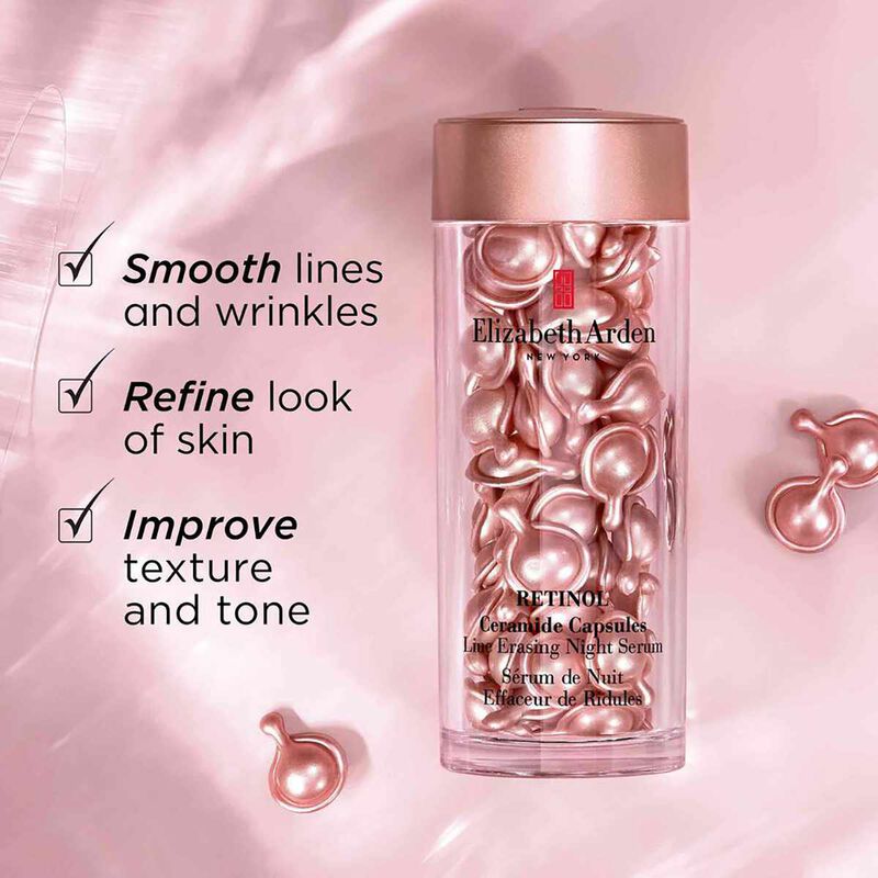 Retinol Ceramide Capsules Line Erasing Night إليزابيث آردن retinol ceramide capsules line erasing night