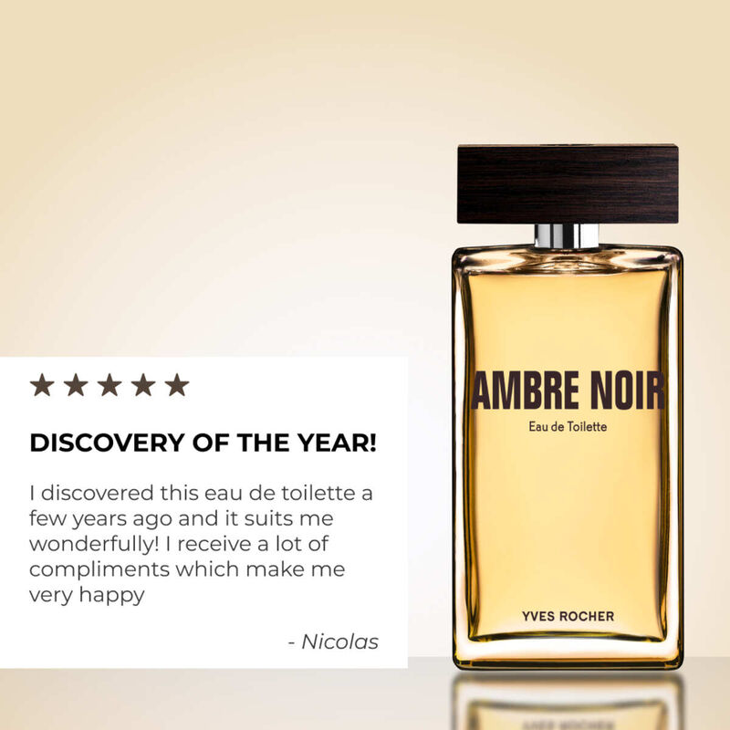 Ambre Noir Eau de Toilette yves rocher ambre noir eau de toilette