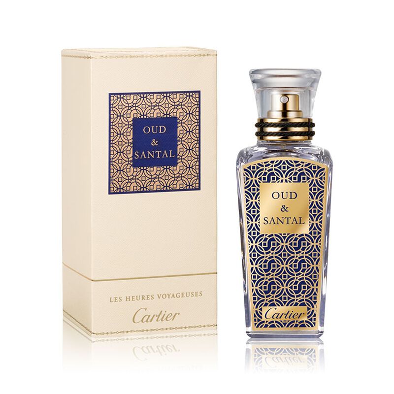 cartier les heures voyageuses oud & santal oud eau de parfum