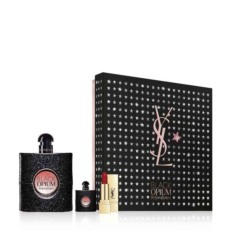 yves saint laurent black opium eau de parfum set