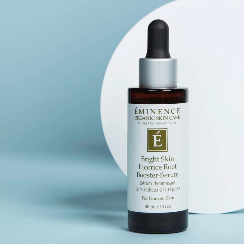 eminence organic skin care bright skin root booster serum