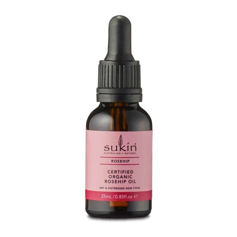 Certified Organic Rose Hip Oil sukin certified organic rose hip oil