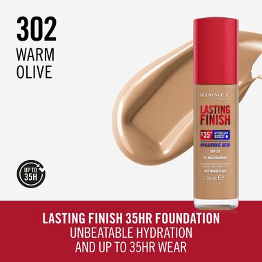 faces lasting finish full coverage lightweight foundation 302