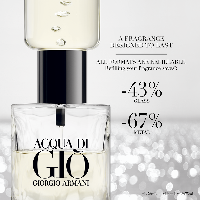 Armani Beauty Acqua Di Gio Eau De Parfum Refill bottle