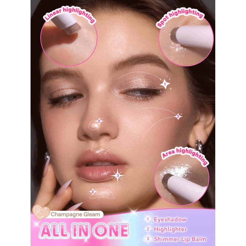 sheglam sheglam crystal jelly glaze stick bronze dust