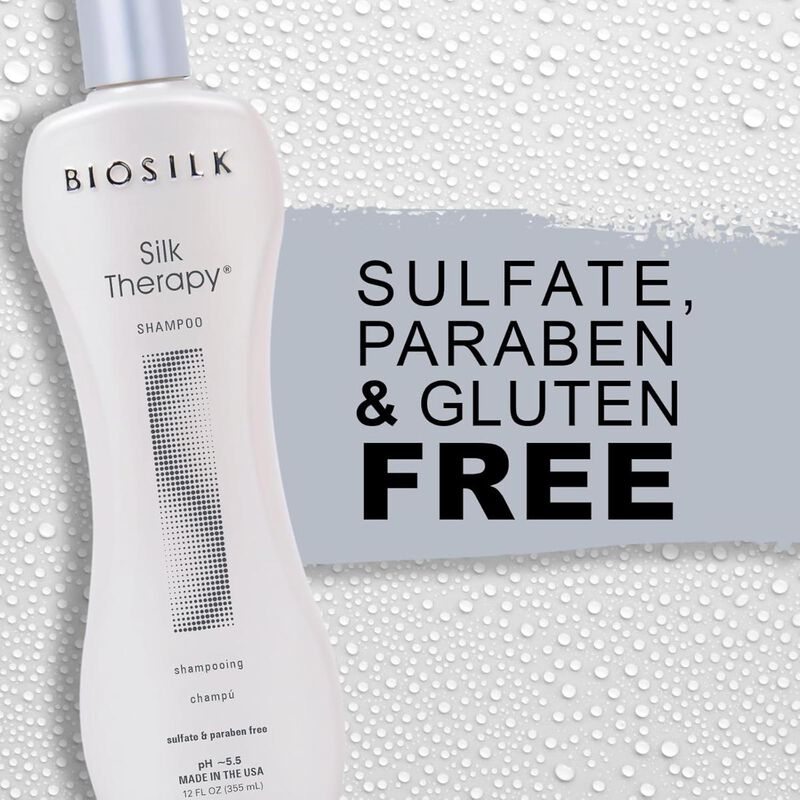 chi biosilk silk therapy shampoo 12 oz .