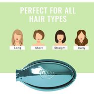 faces pop and go detangler hair brush teal