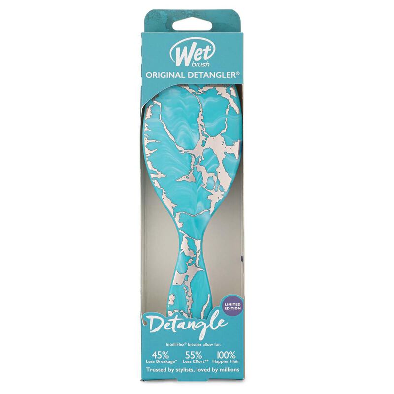 wet brush og'l detangler electric forestblue