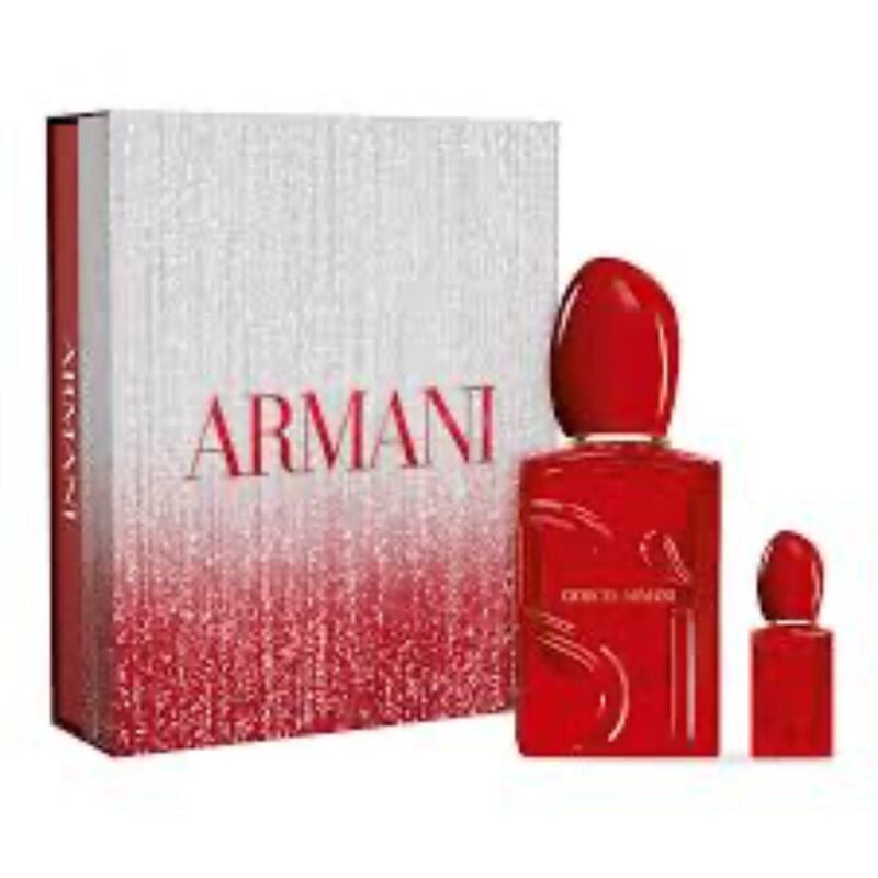 armani beauty si red musk bundle