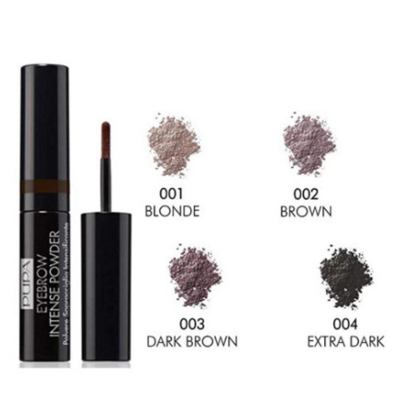 pupa pupa eyebrow intense powder brown no 002