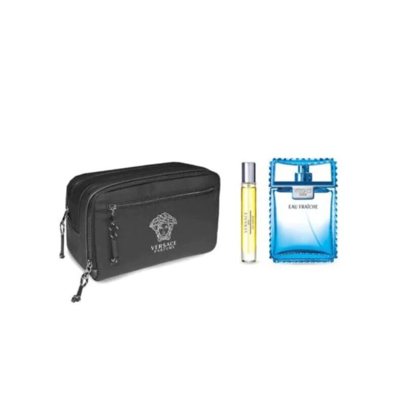 Men's Eau Fraiche Gift Set 100Ml + 10Ml - Gift set versace men's eau fraiche gift set 100ml + 10ml gift set