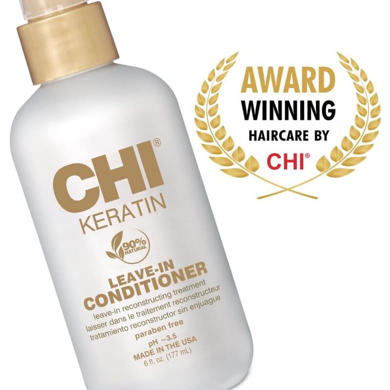 chi chi keratin weightless leavein cond. 6 oz.