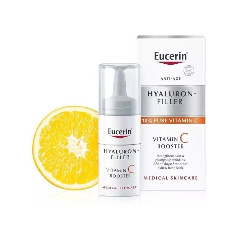 eucerin eucerin hyaluron filler vit c moisture booster 3x8ml