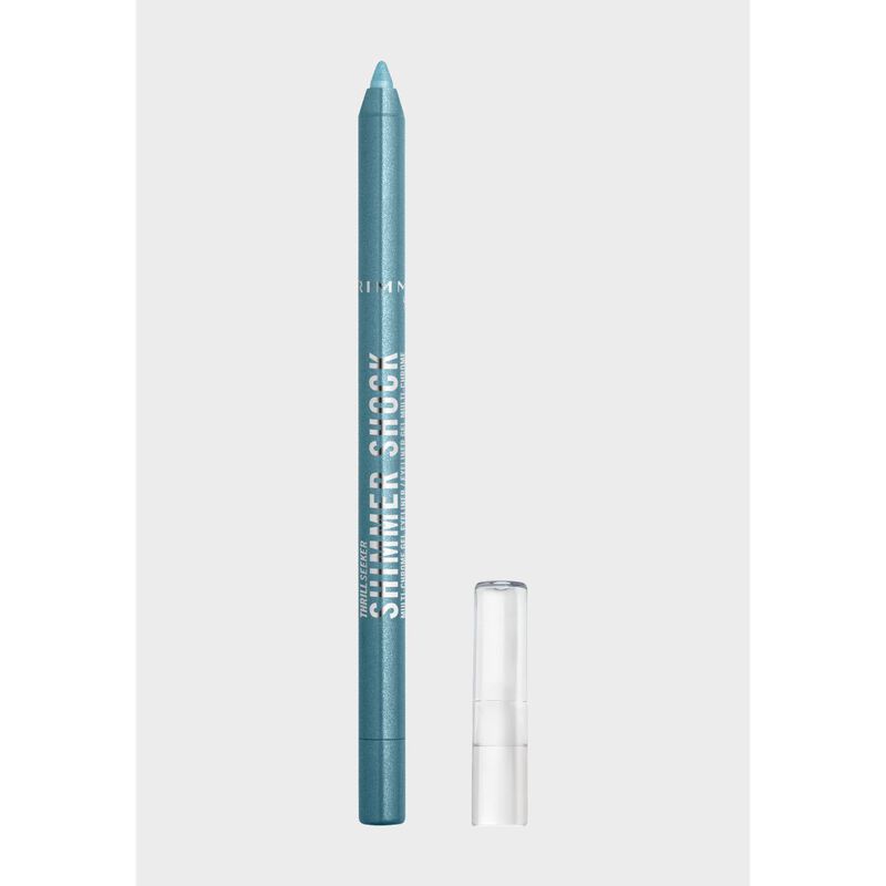 rimmel thrill seeker shimmer shock multichrome gel eyeliner 005 electric breeze