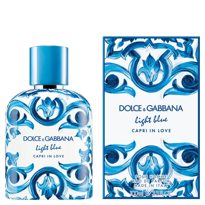 dolce & gabbana light blue pour homme capri in love