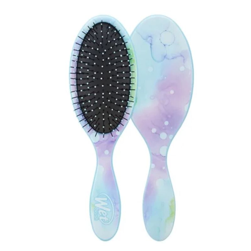 wet brush detangle colorwash splatter