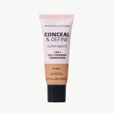 faces conceal and define full cover tube foundation f9 5nc